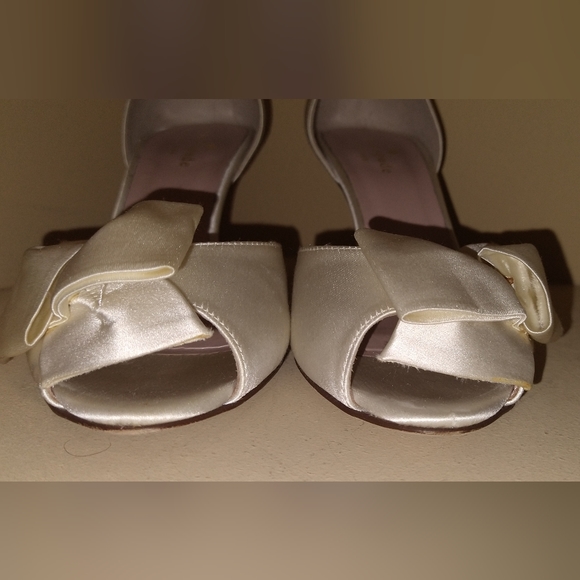 kate spade "Sala" peep toe pumps with glitter heel - Picture 10 of 12